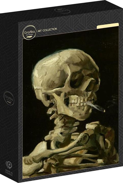 Image du produit Grafika Puzzle 1000 pieces Van Gogh - Tête d'un squelette avec une cigarette allumée (1000 pièces)