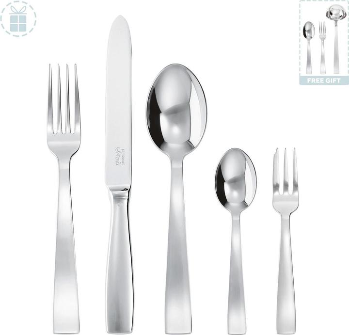 Rosenthal Cutlery set 60 pcs. Giò Ponti 18/10 stainless steel (60 Piece, Cutlery set)