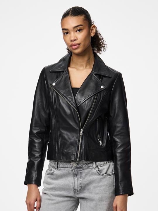 Actual product image Pieces Leder Bikerjacke (L)