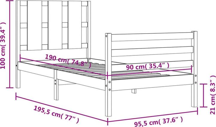 Actual product image VidaXL Line (200 x 200 cm)