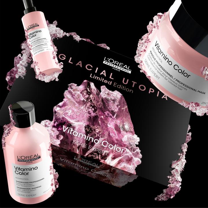 Image du produit L'Oréal Professionnel Vitamino Color Trio Coffret - 740ml (Set soin capillaire)