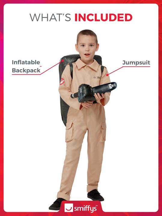 Actual product image Smiffys Ghostbusters - Uniform (158, 164)
