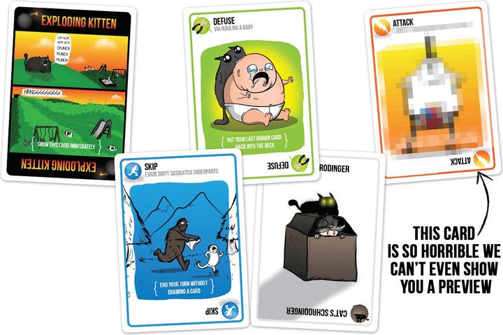 Produktbild Asmodée Exploding Kittens NSFW Edition (Deutsch)