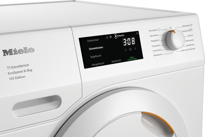 Actual product image Miele TEC675WP 125 Edition (8 kg, Left)