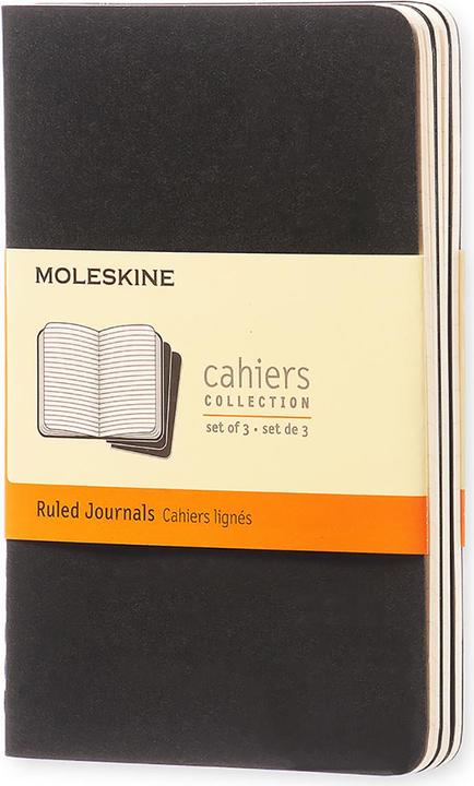 Actual product image Moleskine Cahier Pocket Set of 3 (A6, Lined, Soft cover)