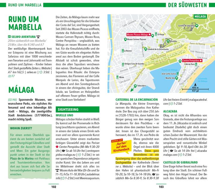 Produktbild Reiseführer Andalusien (Deutsch, Lucia Rojas, Martin Dahms, 2023)