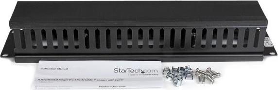 Image du produit StarTech Passage De Câbles Couvert 2u