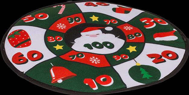 Actual product image Out of the blue Felt dartboard Christmas