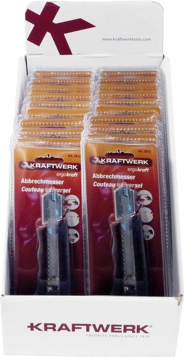 Produktbild Kraftwerk Display Teppichmesser Ersatzklingen (Ersatzklinge)