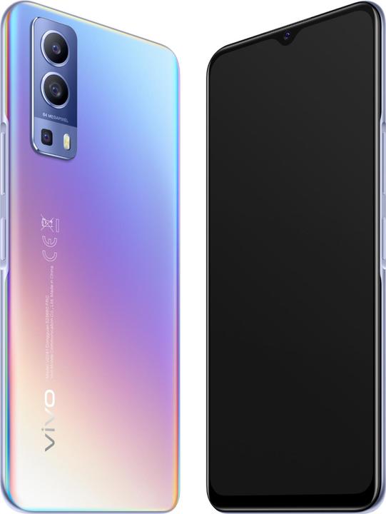 Produktbild Vivo Y72 5G (V2041) dream glow (128 GB, Violett, 6.57", Dual SIM, 64 Mpx, 5G)