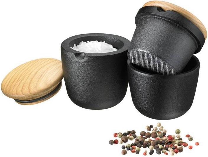 Actual product image Skeppshult Cast Iron Herb Grinder - Black/Brown - Small (Various spices)