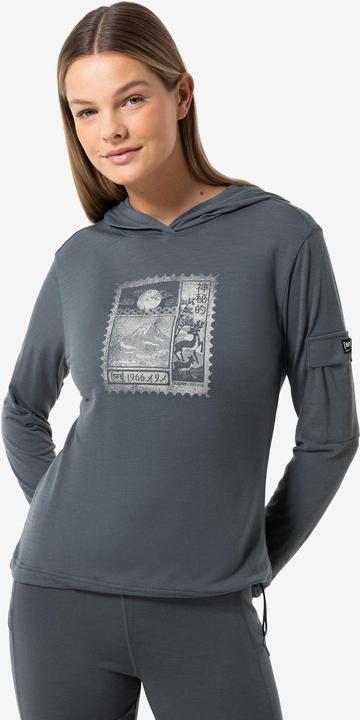 Immagine prodotto Super Natural Women's Stamp Light Print Hoodie (L)