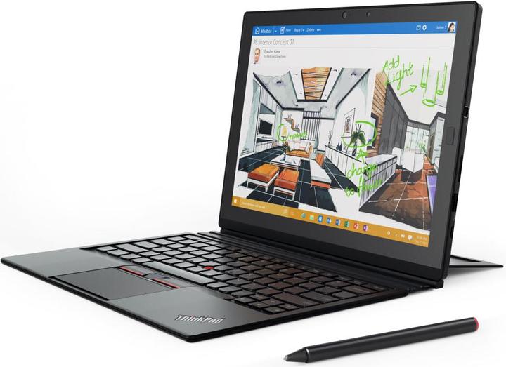 Produktbild Lenovo ThinkPad X1 Tablet (12", Intel Core M7-6Y75, 16 GB, 512 GB, CH)