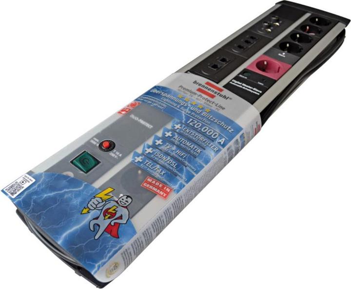 Produktbild Brennenstuhl Premium Protect Line (13 x, USB-A, CEE 7/3, 3 m)