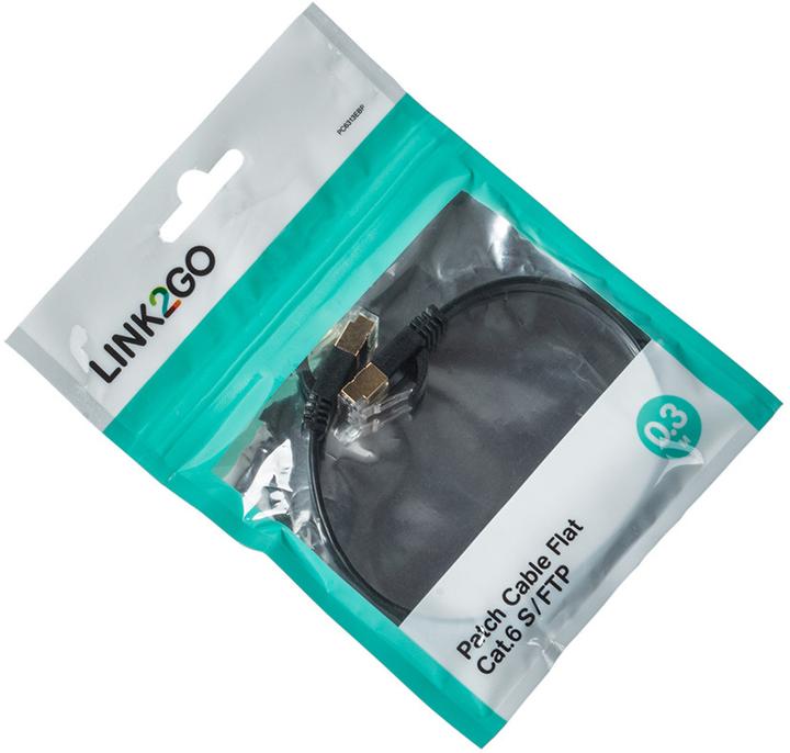 Actual product image Link2Go Network cable (STP, CAT6, 0.30 m)