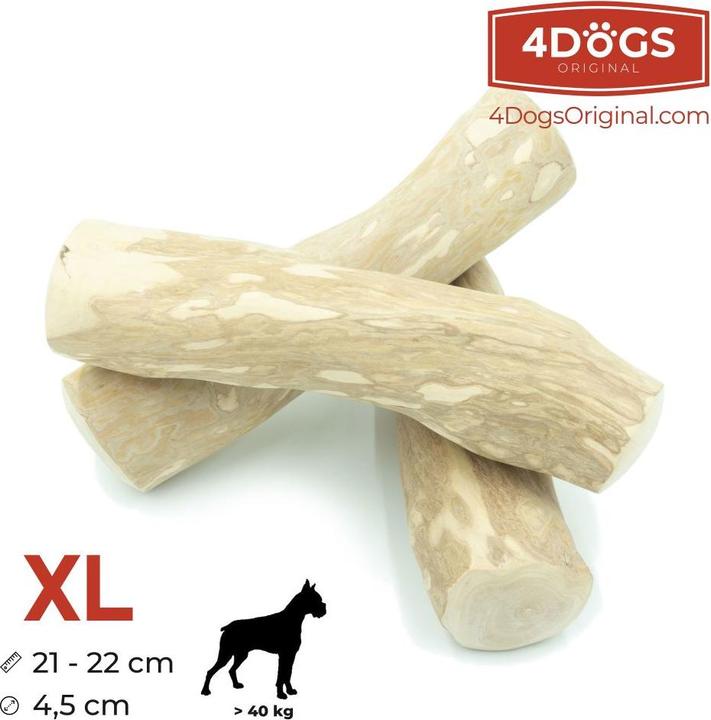 Image du produit 4Dogs Original 4DOGS Bâton de bois de café XL (Senior, 1 pcs, 315 g)