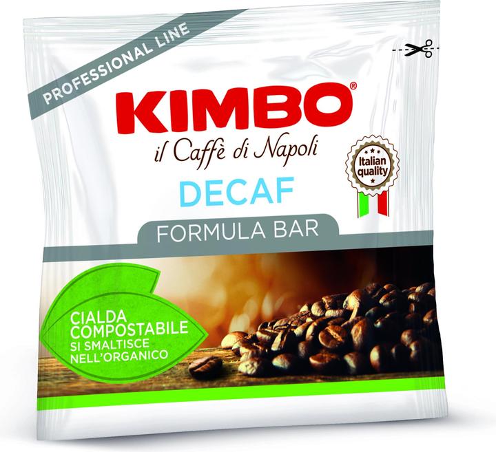 Actual product image Kimbo Decaffeinated (50 x Port.)