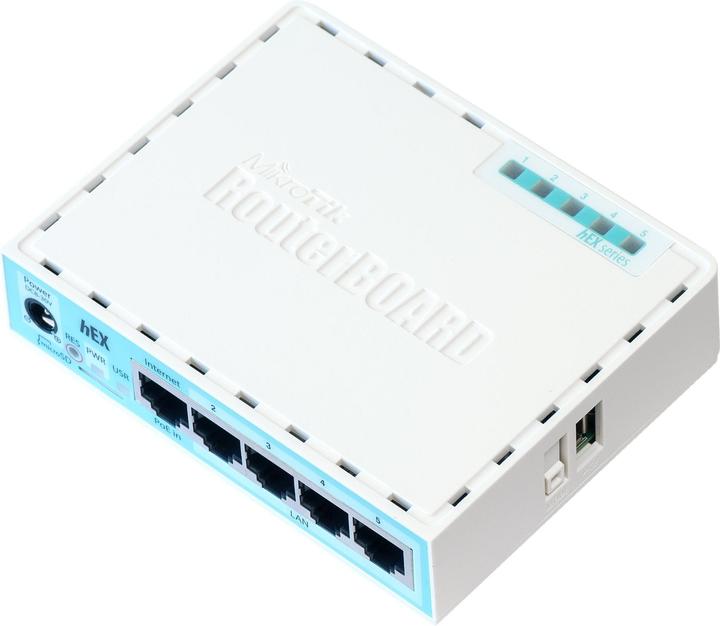 Actual product image MikroTik Rb750gr3 Hex