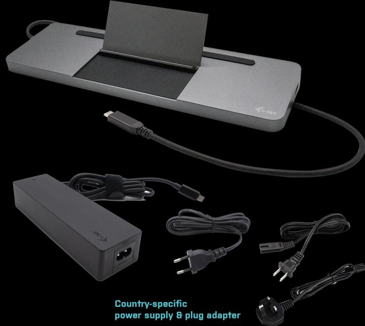 Produktbild i-tec Ergonomic (USB-C, 9 Ports)