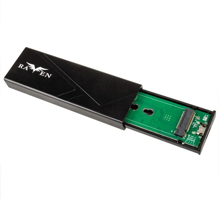 Productafbeelding Silverstone SST-RVS03 M.2 SSD-behuizing, USB-C (M.2 2280)