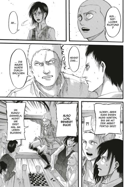 Produktbild Attack on Titan, Band 9 (Deutsch, Hajime Isayama, 2015)