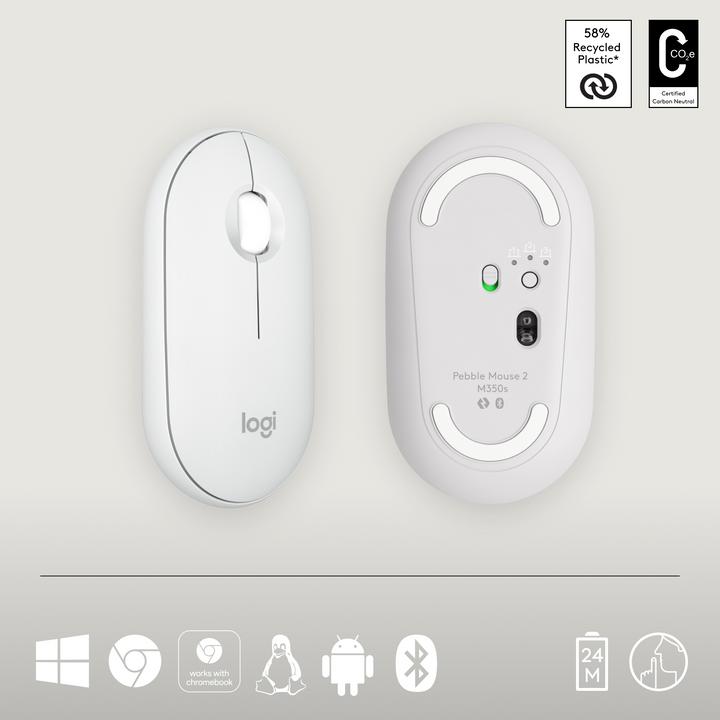 Actual product image Logitech Pebble 2 M350S (Wireless)