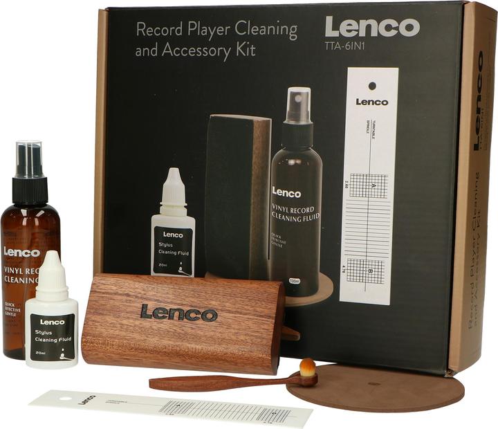Produktbild Lenco TTA-6IN1 (Plattenspieler Reinigung, Headshell)