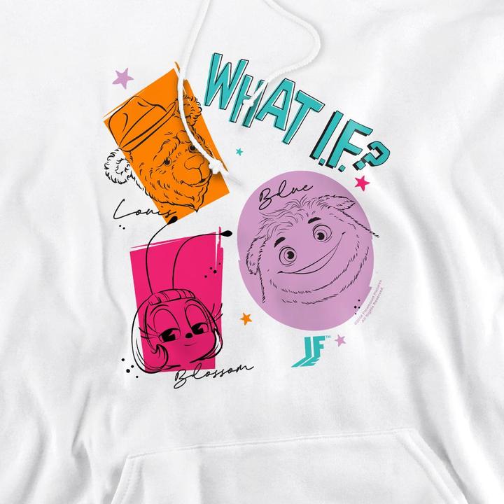 Immagine prodotto IF What Felpa con Cappuccio Outline Uomo (XXL)