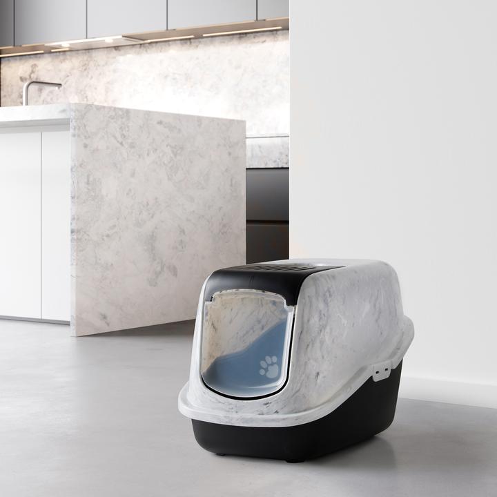 Actual product image Savic Nestor Marble (Cat litter box closed)