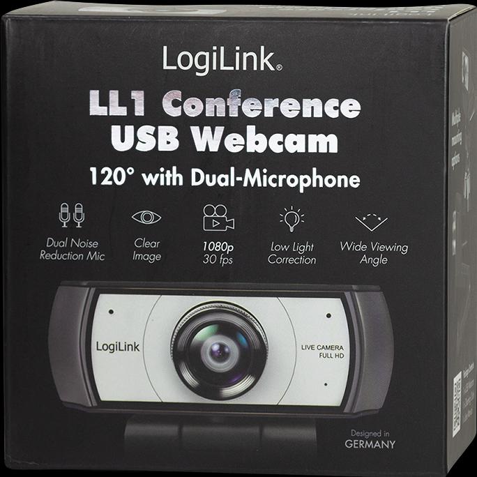 Productafbeelding LogiLink 30 fps, f/2.4, 120°, USB (2 Mpx)