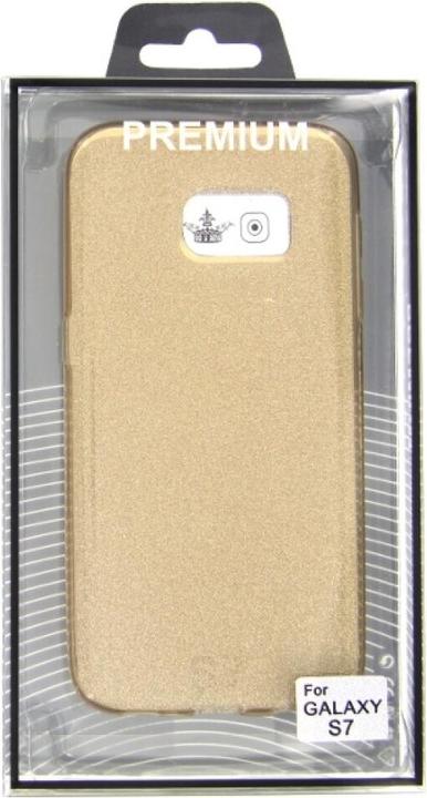 Produktbild OEM TPU Case Glitter Samsung Galaxy S7 gold (Samsung Galaxy S7)