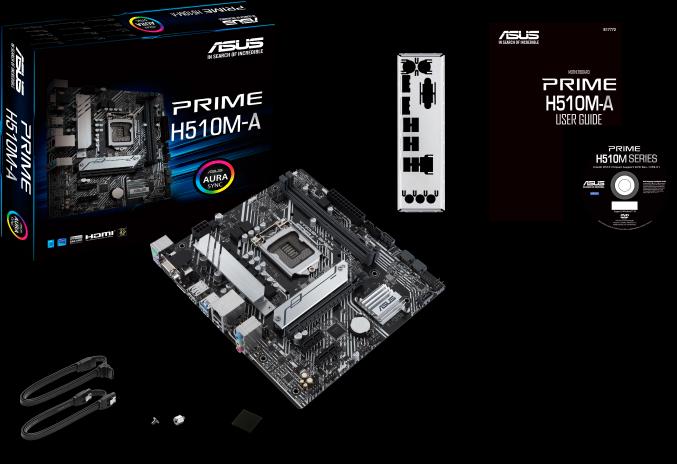 Immagine prodotto ASUS Scheda madre PRIME H510M-A (LGA 1200, Intel H510, mATX)