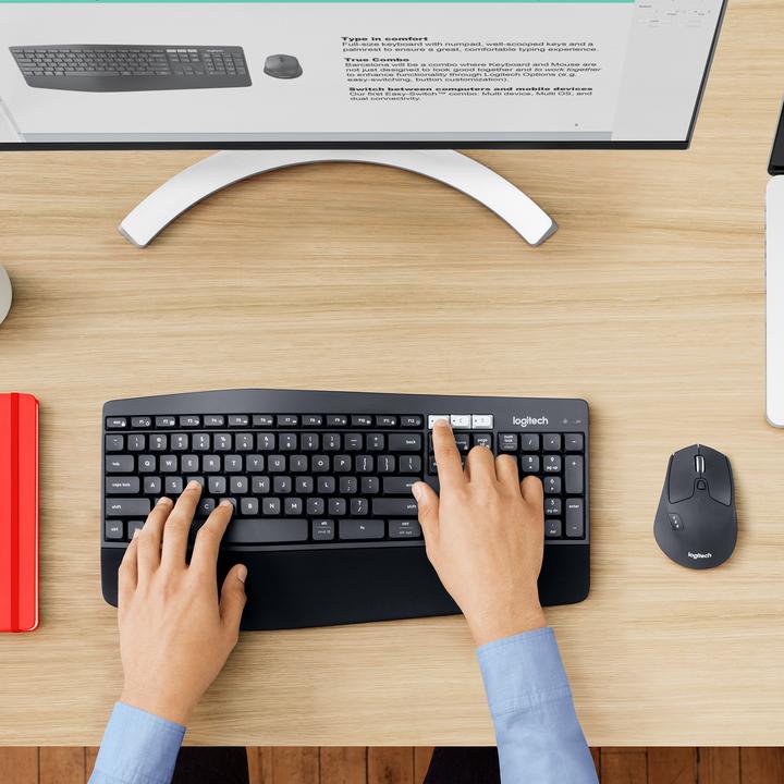 Image du produit Logitech MK850 (ING. Int., Sans fil)