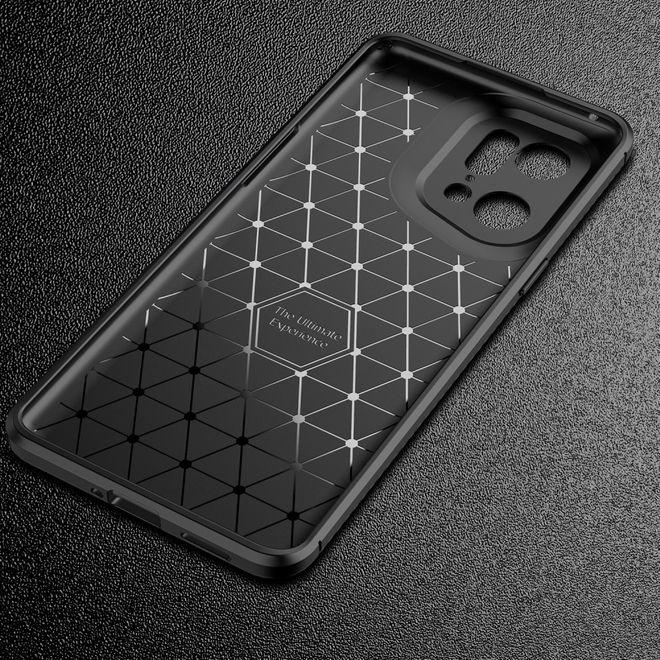 Produktbild MU Style Carbon Fiber TPU Softcase Series (Oppo Find X5 Pro)