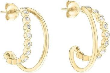 Actual product image Tamaris Gold-Plated Earrings With Zircons Tiny Glimmer Tj-0610-E-21 (925 silver)