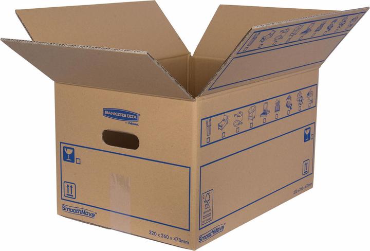 Produktbild Fellowes Smoothmove (10er Set) (61 x 41 x 46 cm, 115 l)