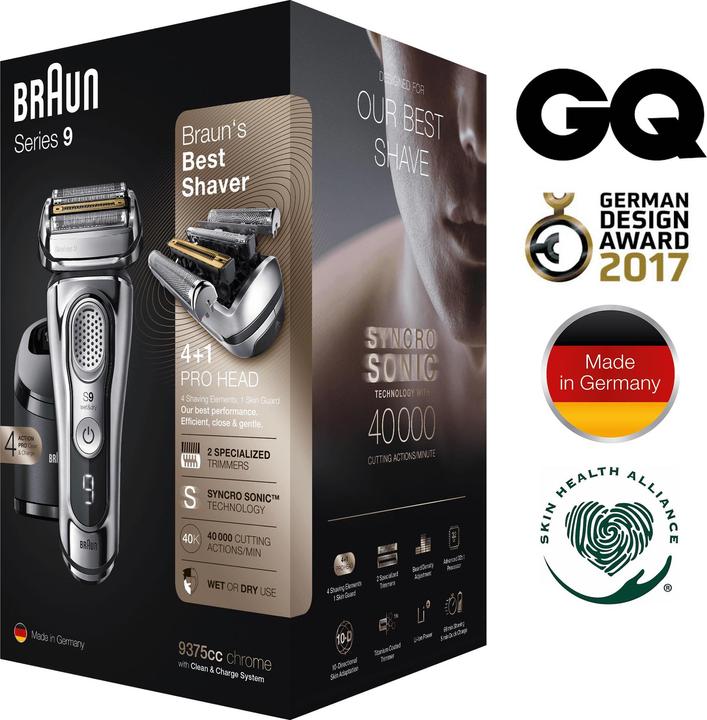 Produktbild Braun Series 9 9375cc + Elektrischer Rasierer