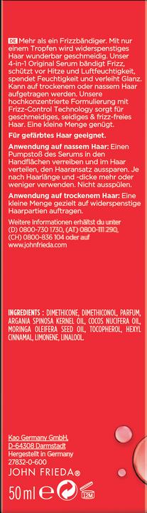 Produktbild John Frieda Frizz Ease - Original 4 in 1 Serum (50 ml)