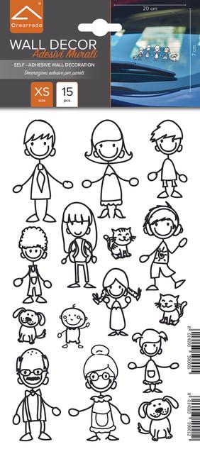 Crearreda Wallsticker (15 x 26 cm)