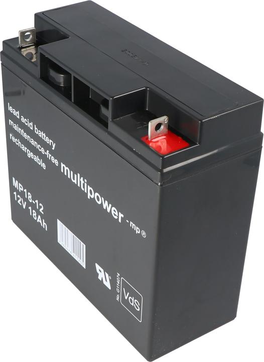 Produktbild Multipower Akku passend für den APC RBC7 Akku zum Selbstumbau, 12 Volt, 18000mAh