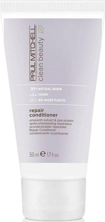 Actual product image Paul Mitchell Restoring conditioner for damaged hair Clean Beauty ( Repair Conditioner) - Volume: (50 ml)