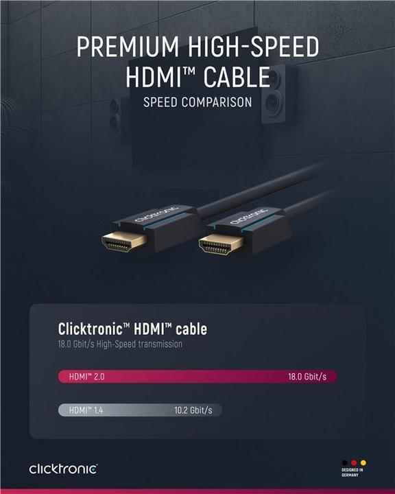 Actual product image Goobay HDMI (Typ A) — HDMI (Typ A) (2 m, HDMI)