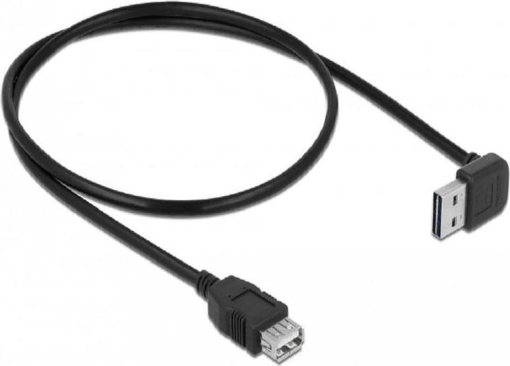 Actual product image Delock USB2.0 cable Easy A-A: 0.5m, black (0.50 m, USB 2.0)
