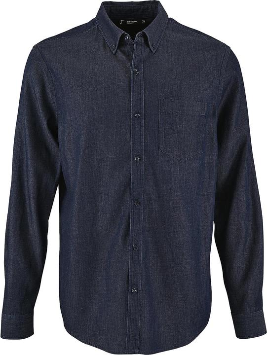 Immagine prodotto Sols Camicia in denim a maniche lunghe Barry (S)
