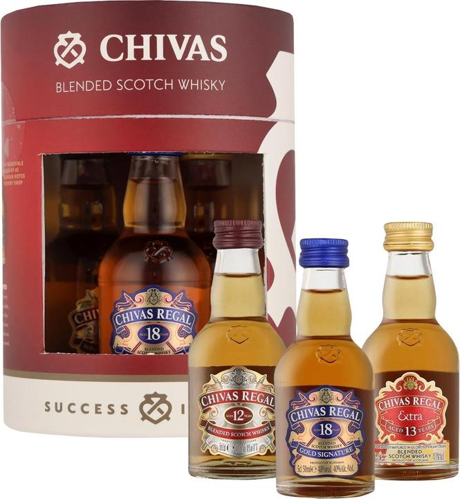 Produktbild Chivas Regal Miniature Giftset 40% Vol. 0,15l