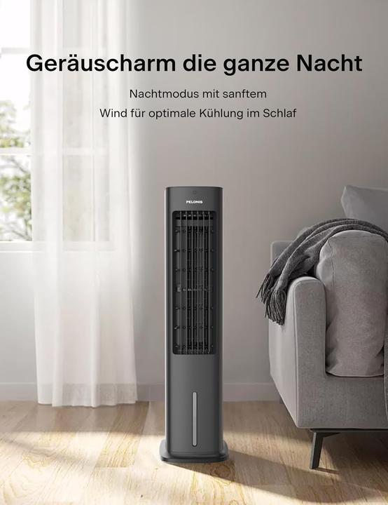 Actual product image Pelonis 3-in-1 Verdunstungskühler mit Fernbedienung & Timer