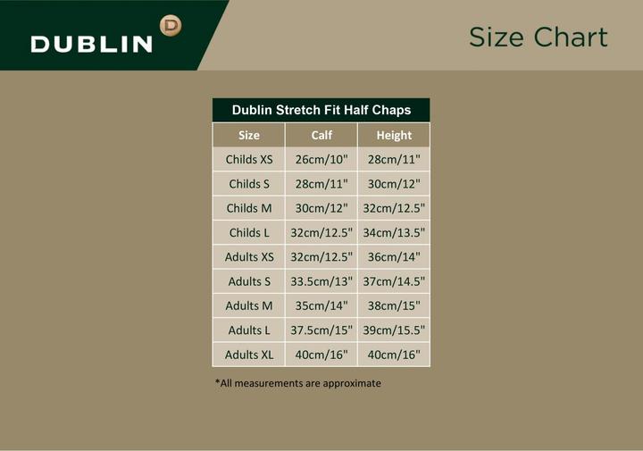 Produktbild Dublin Halblange StretchChaps (S)