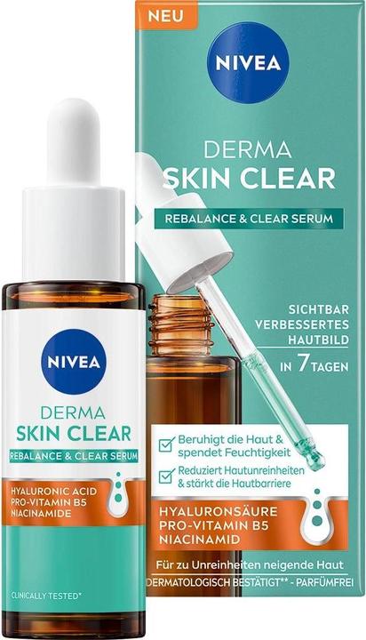 Actual product image NIVEA Derma Skin Clear (30 ml)