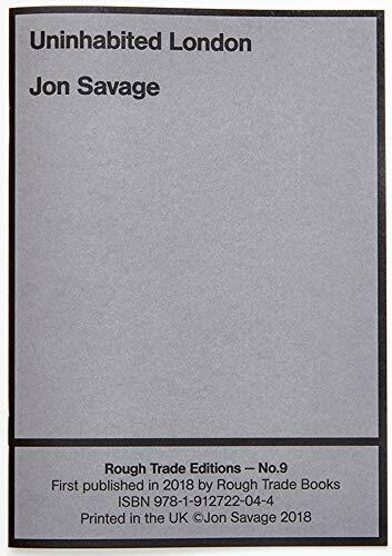 Produktbild Uninhabited London - Jon Savage (RT#9) (Englisch, Jon Savage, 2019)