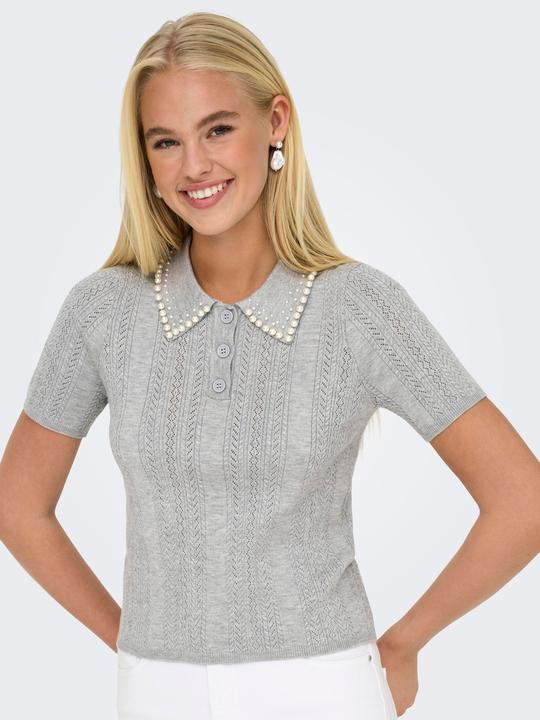 Immagine prodotto Only Normal geschnitten Polokragen Strickoberteil Polo (XS)
